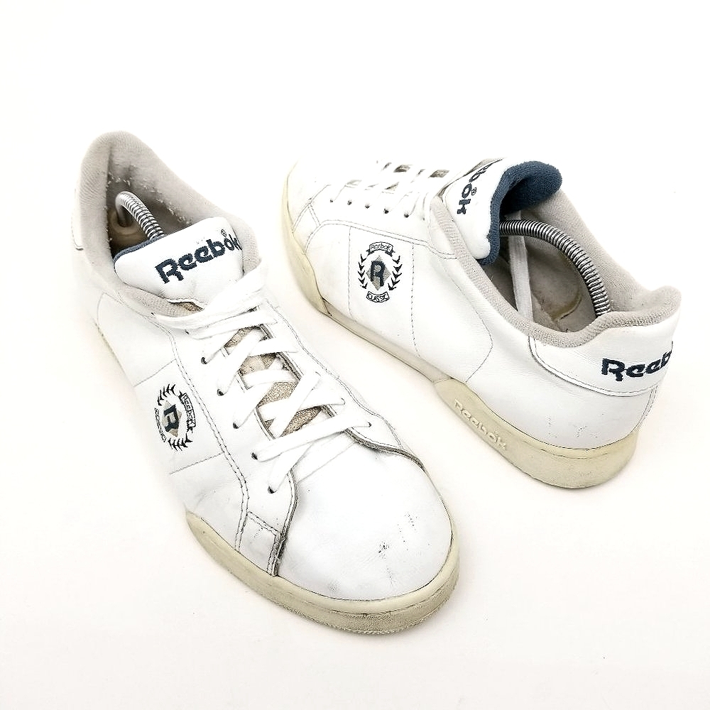 Reebok Men's Classic White Leather Sneakers 10